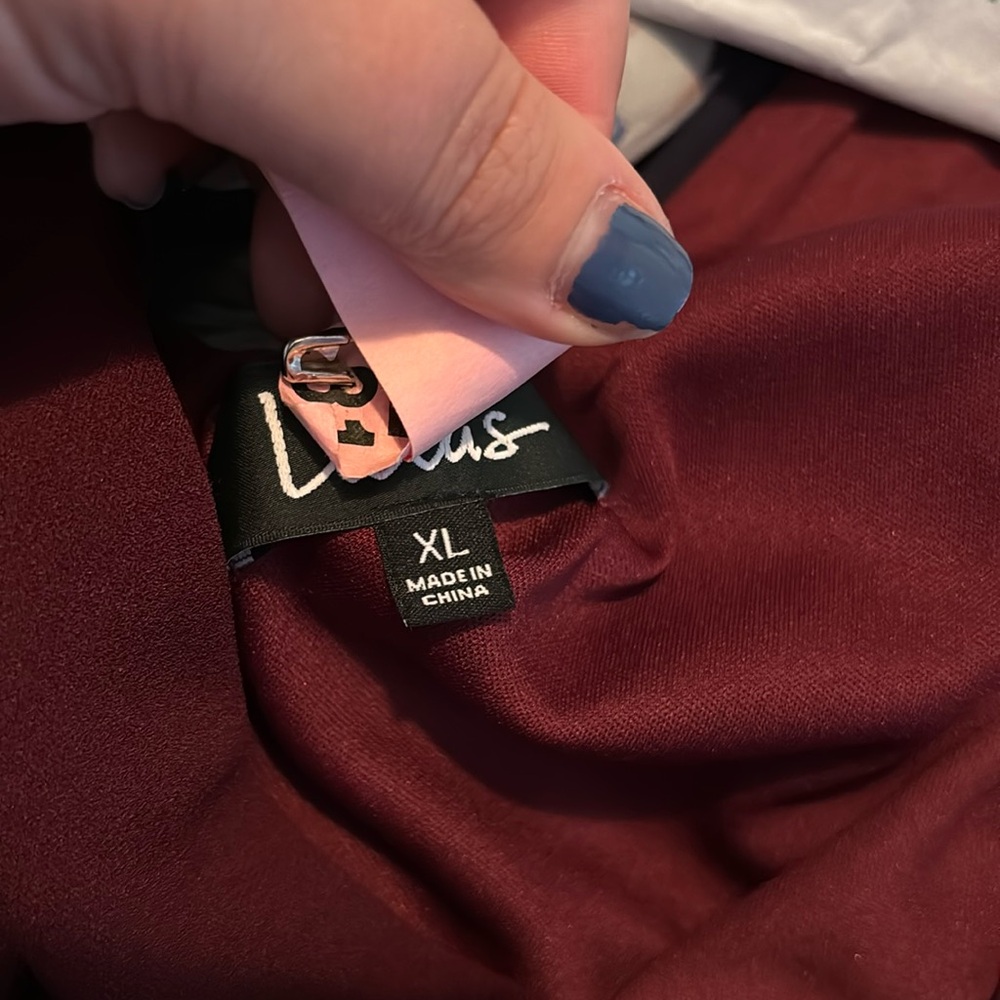 Lulus - Burgundy Wedding Guest Dress